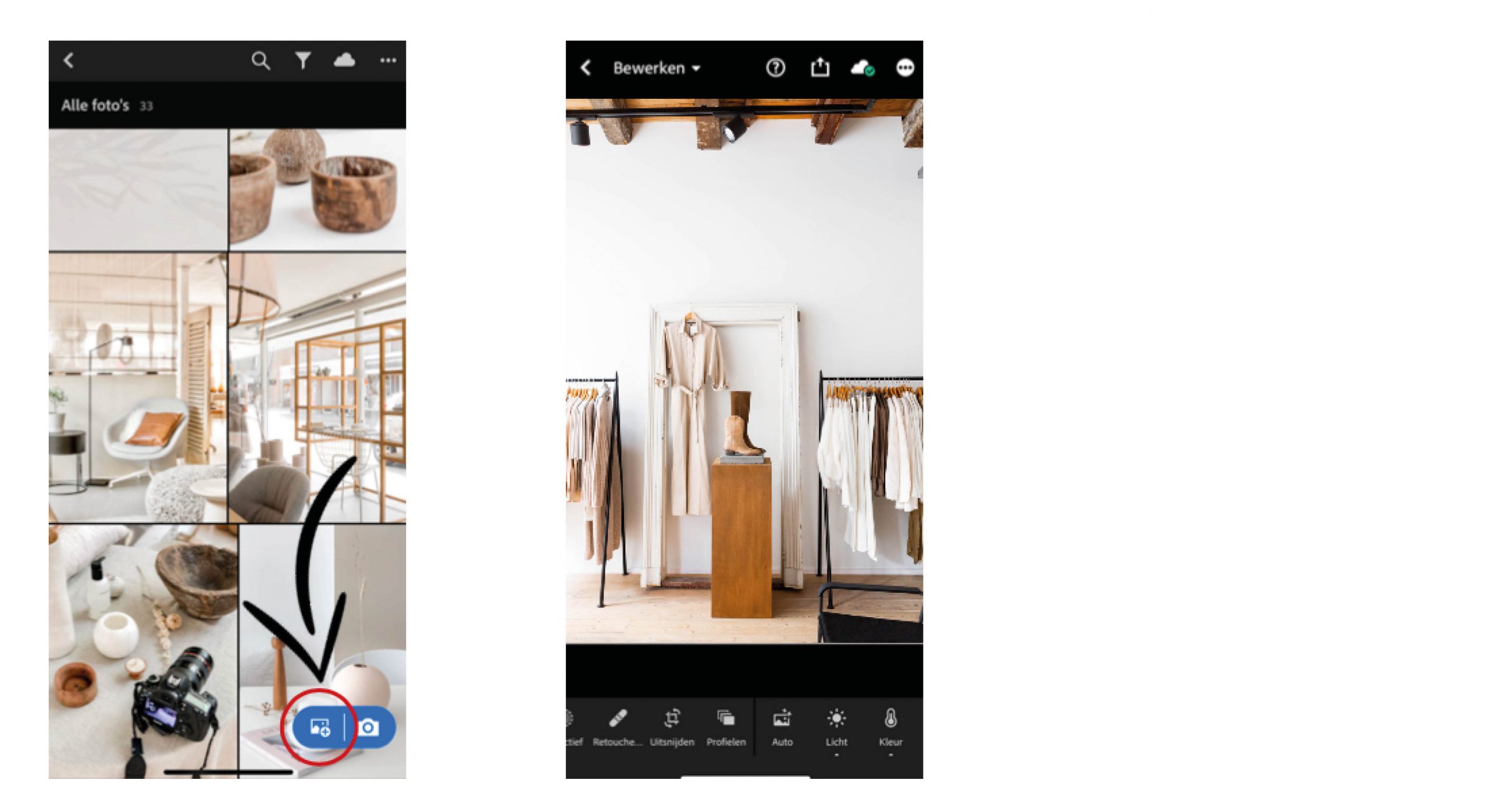 installeren Lightroom presets IAMAUREEN
